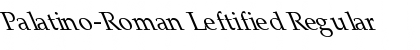 Download Palatino-Roman Leftified Font