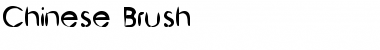 Chibrush Brush Font