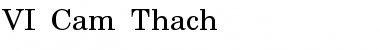 VI Cam Thach Font