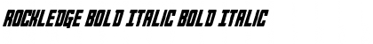 Download Rockledge Bold Italic Font