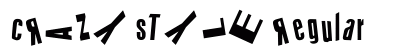cRAZY sTYLE Regular font free download