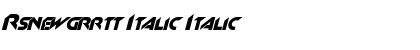 Download Rsnewgrrtt Italic Font