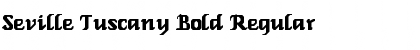 Download Seville Tuscany Bold Font