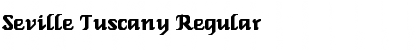 Seville Tuscany Regular Font