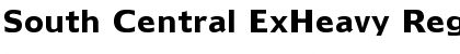 Download South Central ExHeavy Font