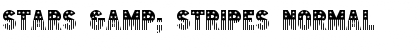 Stars & Stripes Normal Font