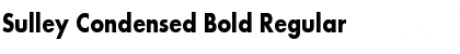 Sulley Condensed Bold Regular Font