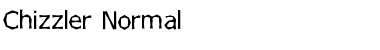Chizzler Normal Regular Font