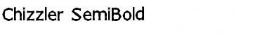 Chizzler SemiBold Regular Font