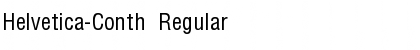 Helvetica-Conth Regular