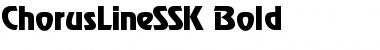 ChorusLineSSK Font