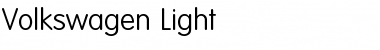 Volkswagen-Light Font
