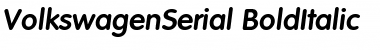 Download VolkswagenSerial Font