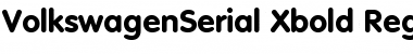 Download VolkswagenSerial-Xbold Font