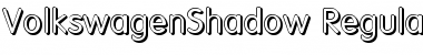 Download VolkswagenShadow Font