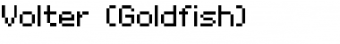 Volter (Goldfish) Regular Font