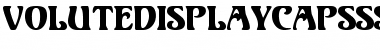 VoluteDisplayCapsSSK Regular Font