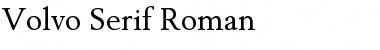 VolvoSerif Roman