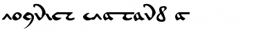 Voynich EVA Hand A Normal Font