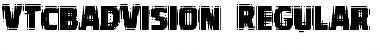 Download VTCBadVision Font