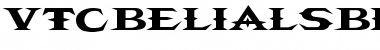 Download VTCBelialsBlade Font