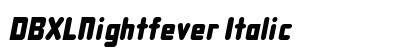 DBXLNightfever Italic Preview