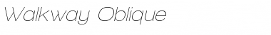 Walkway Oblique Regular Font