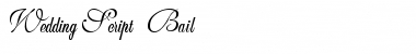 WeddingScript Bail Regular Font