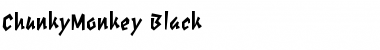 ChunkyMonkey Black Font