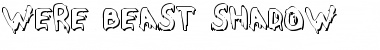 Were-Beast Shadow Regular Font