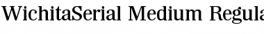 WichitaSerial-Medium Regular Font