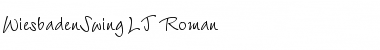 Download WiesbadenSwing LT Roman Font