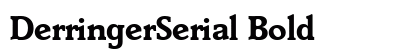 DerringerSerial Bold Preview