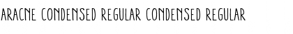 Download Aracne Condensed Regular Font