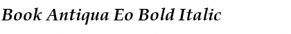 Book Antiqua Eo Bold Italic Font