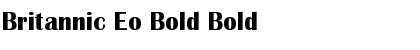 Download Britannic Eo Bold Font
