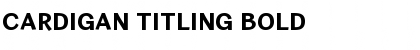 Download Cardigan Titling Font