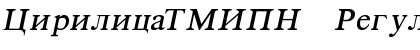 CirilicaTMIPN Regular Font