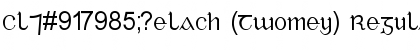 Download Cl󠇡?elach (Twomey) Font