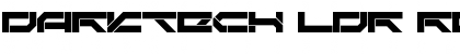 Darktech LDR Regular Font