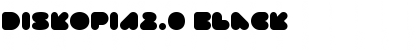 DISKOPIA2.0 Black Font