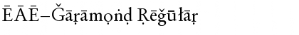 EAE-Garamond Regular Font