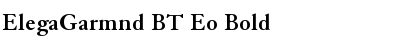 Download ElegaGarmnd BT Eo Font