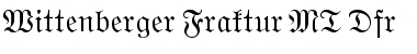 Wittenberger Fraktur MT Dfr Font