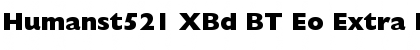 Download Humanst521 XBd BT Eo Font