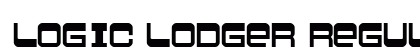 Logic lodger Regular Font Preview