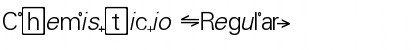 Chemisticio Regular Font