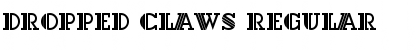 Dropped Claws Regular Font