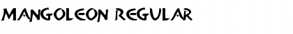Mangoleon Regular Font