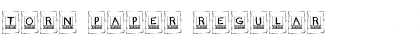 Torn Paper Regular Font